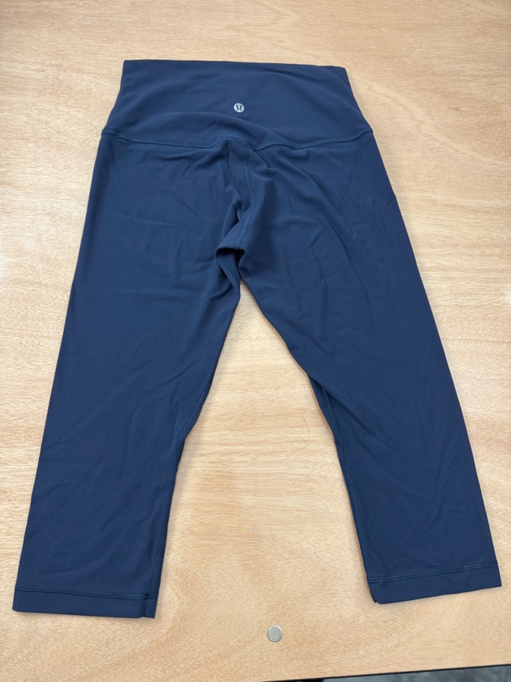 lululemon athletica Navy High-Rise Nulu Align Capri Leggings